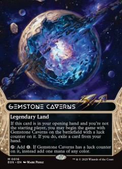 Gemstone Caverns Edge of Eternities Borderless Stellar Sights